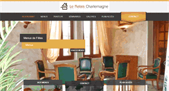 Desktop Screenshot of lerelaischarlemagne.fr